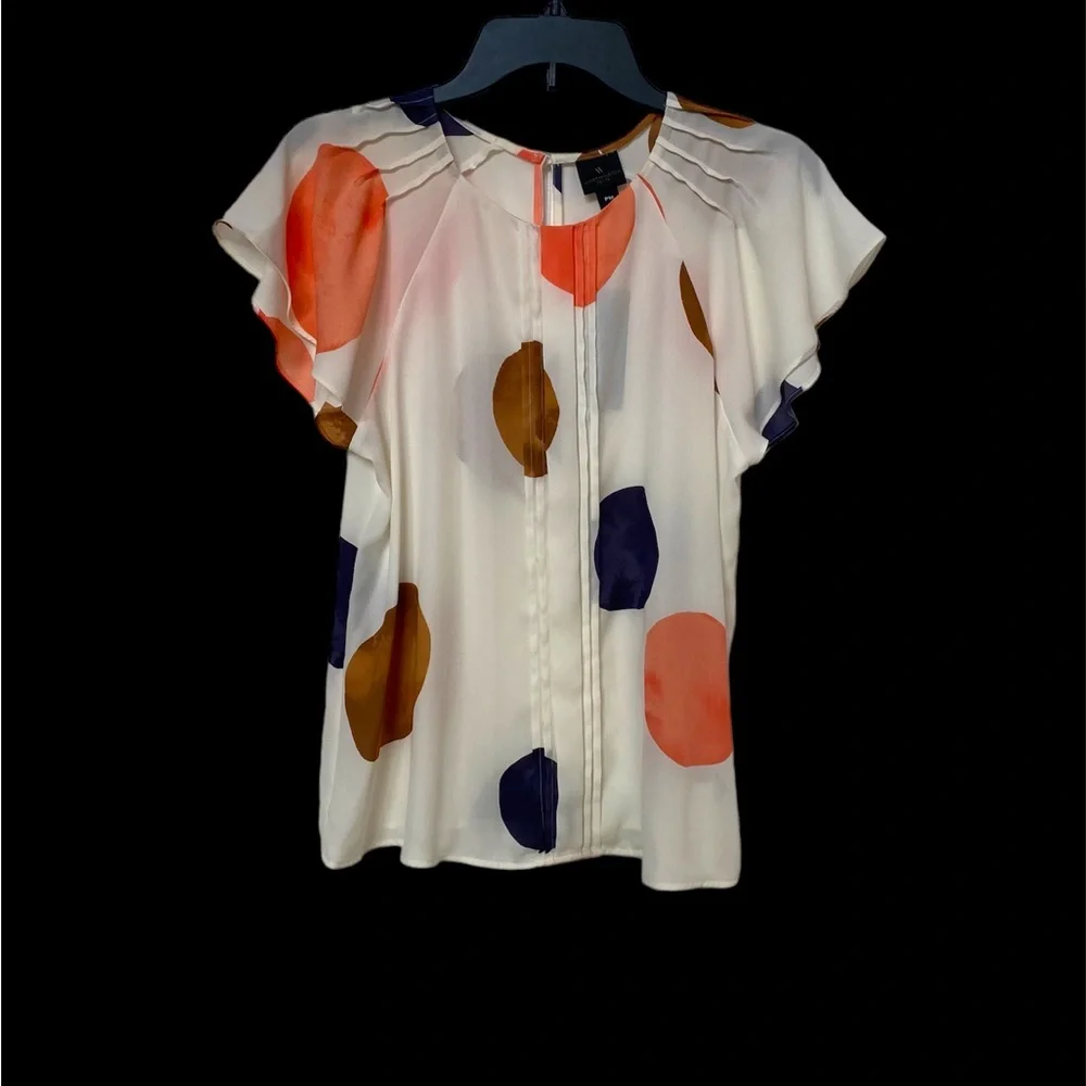 Sheer Polyester Blouse from Worthington Petite - Picture 3 of 11